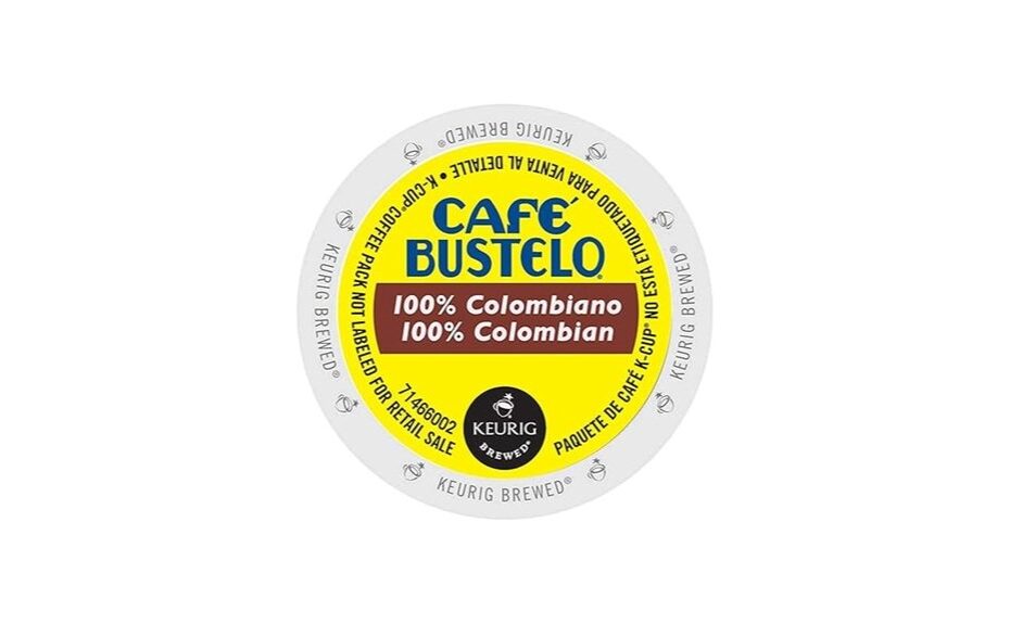 bold colombian coffee flavor