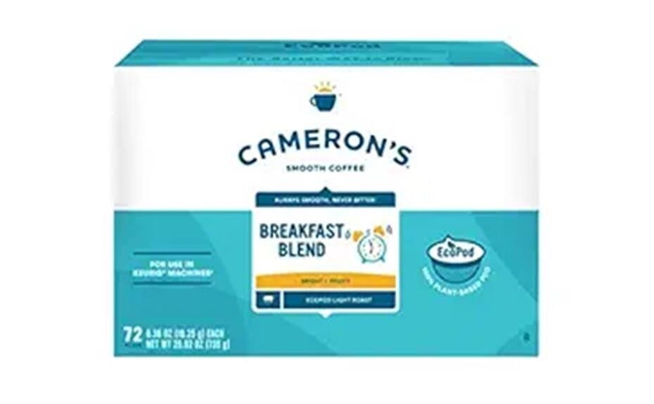 breakfast blend coffee pods