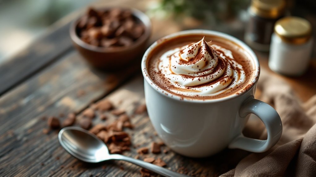 brew espresso add chocolate milk
