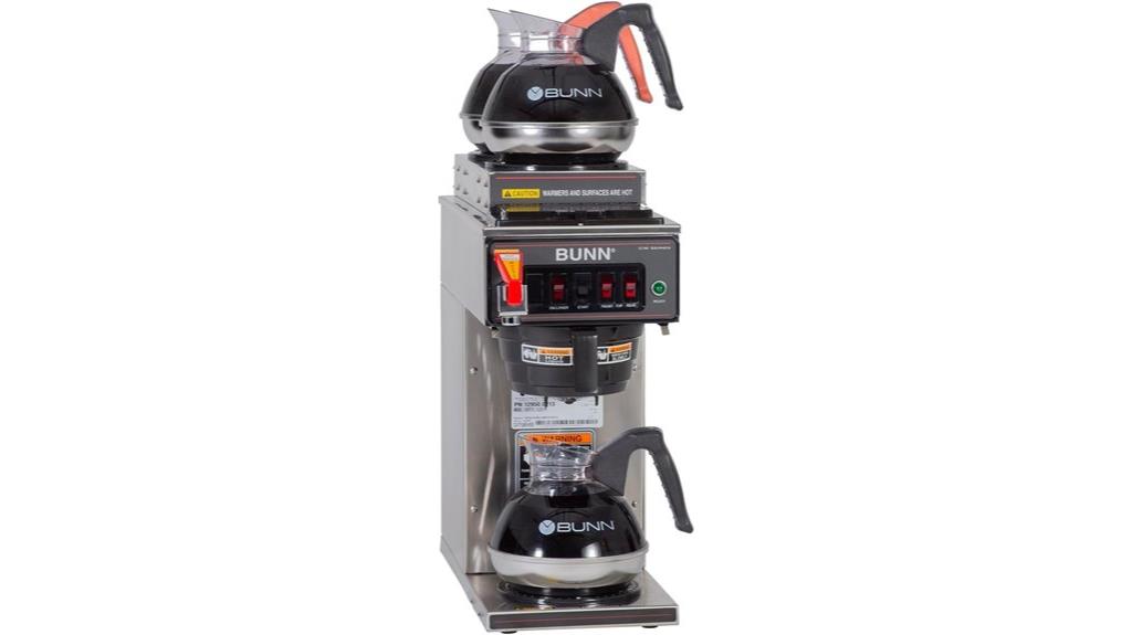 bunn coffee brewer model