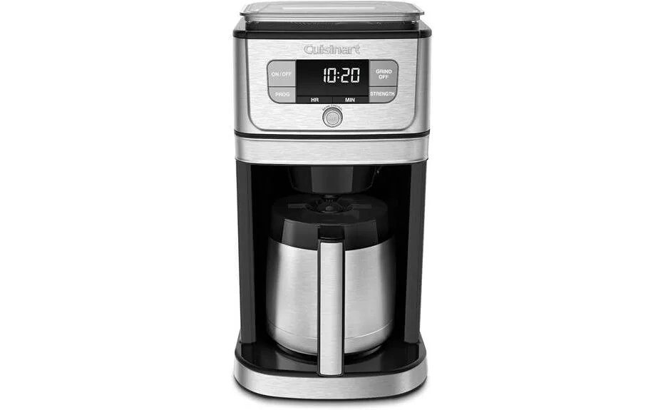burr grind brew coffee