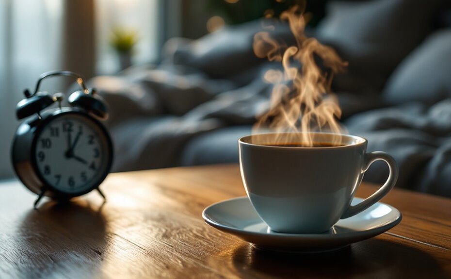 caffeine disrupts sleep patterns
