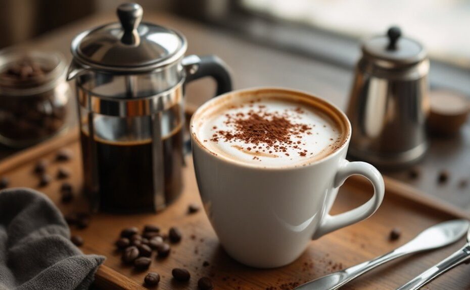 cappuccino without espresso machine