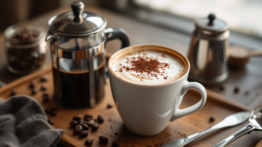 cappuccino without espresso machine