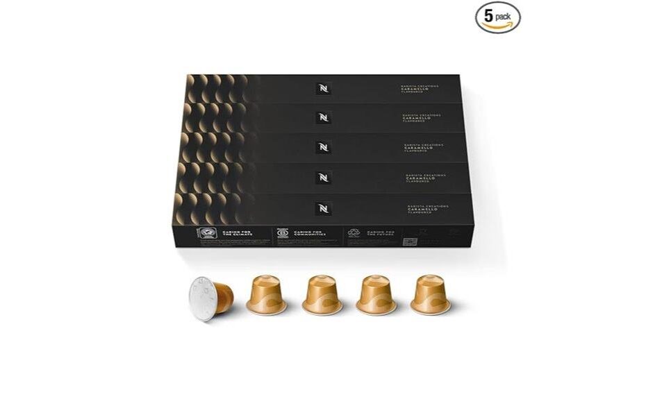 caramel coffee capsules experience
