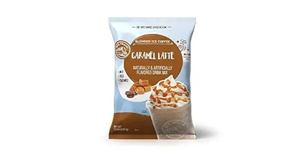 caramel latte ice coffee