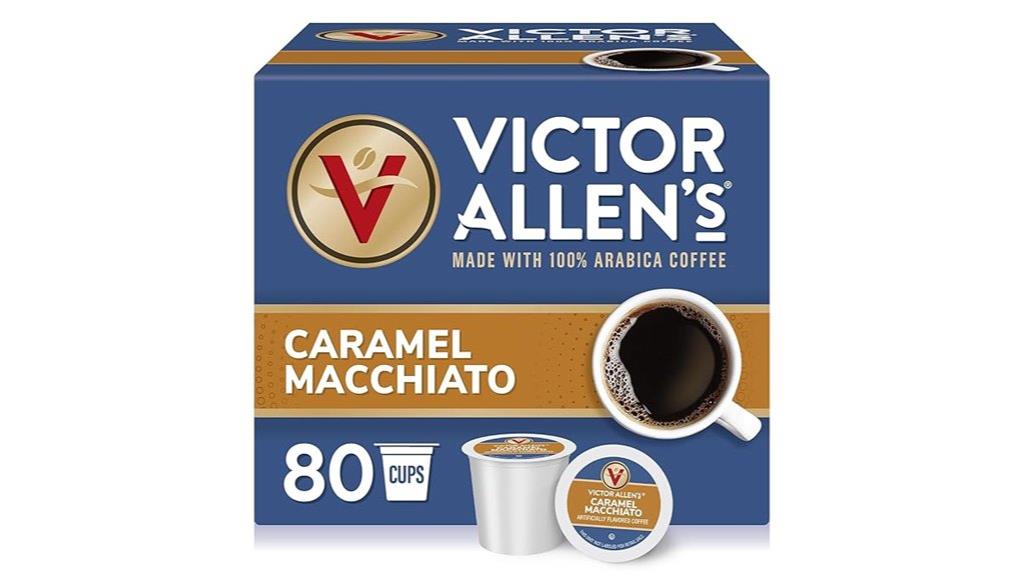 caramel macchiato coffee pods