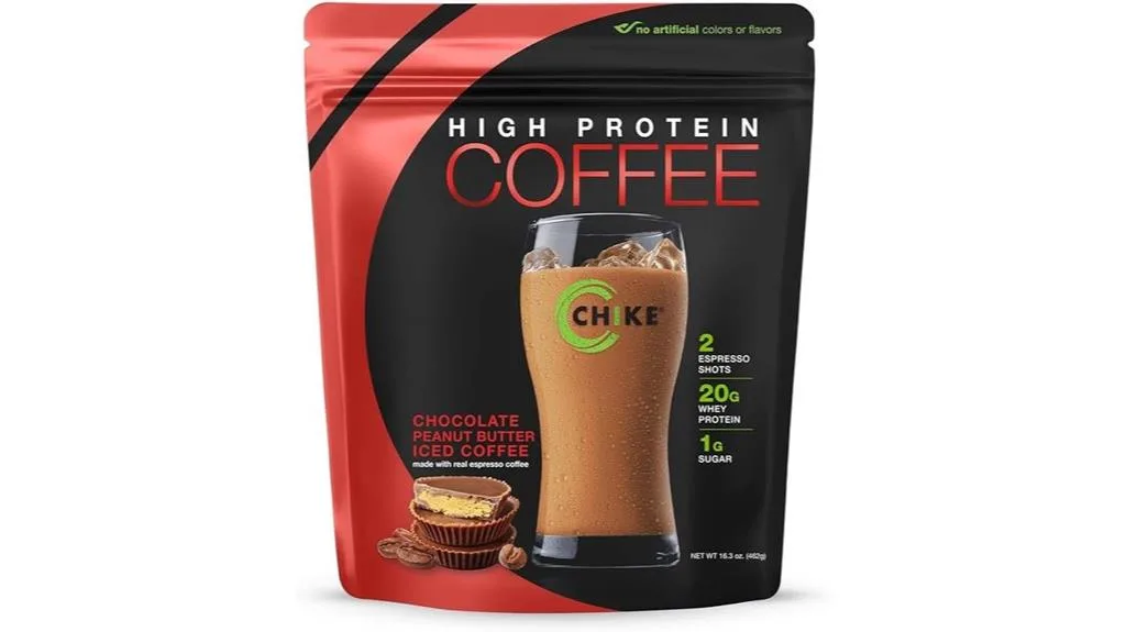 chocolate peanut butter coffee
