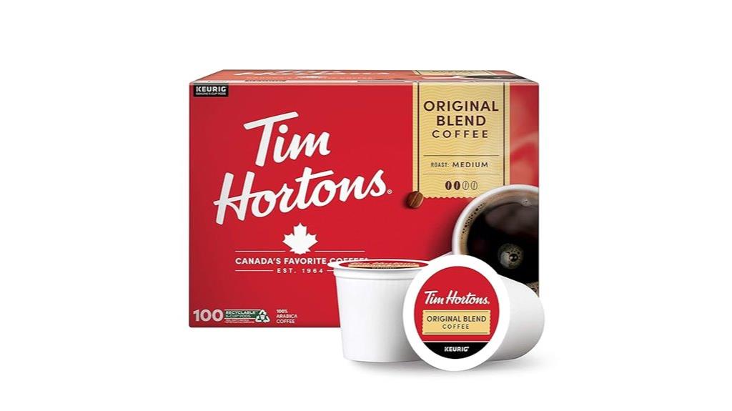 classic canadian coffee flavor