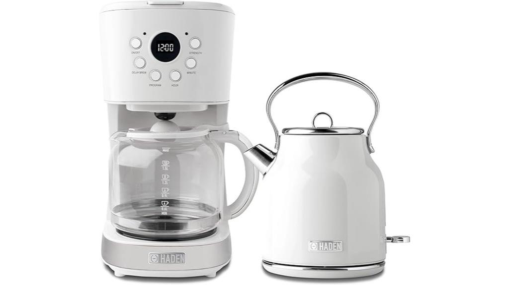 coffee machine kettle bundle