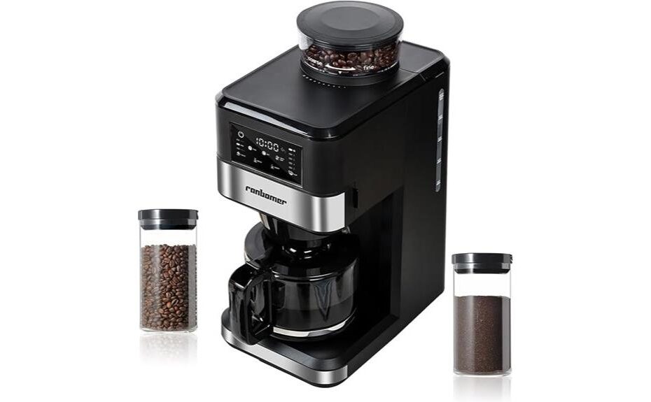 coffee maker grinder combo