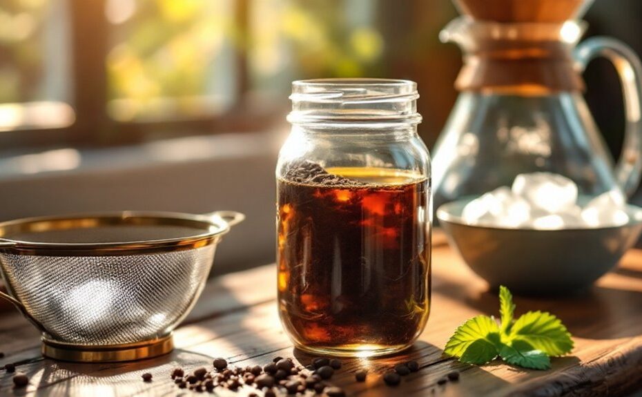 cold brew coffee preparation