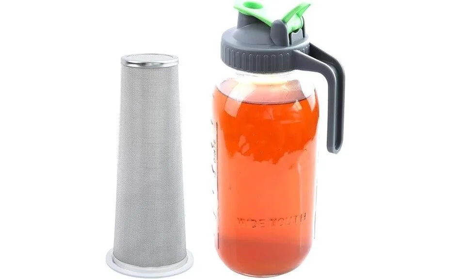 cold brew mason jar