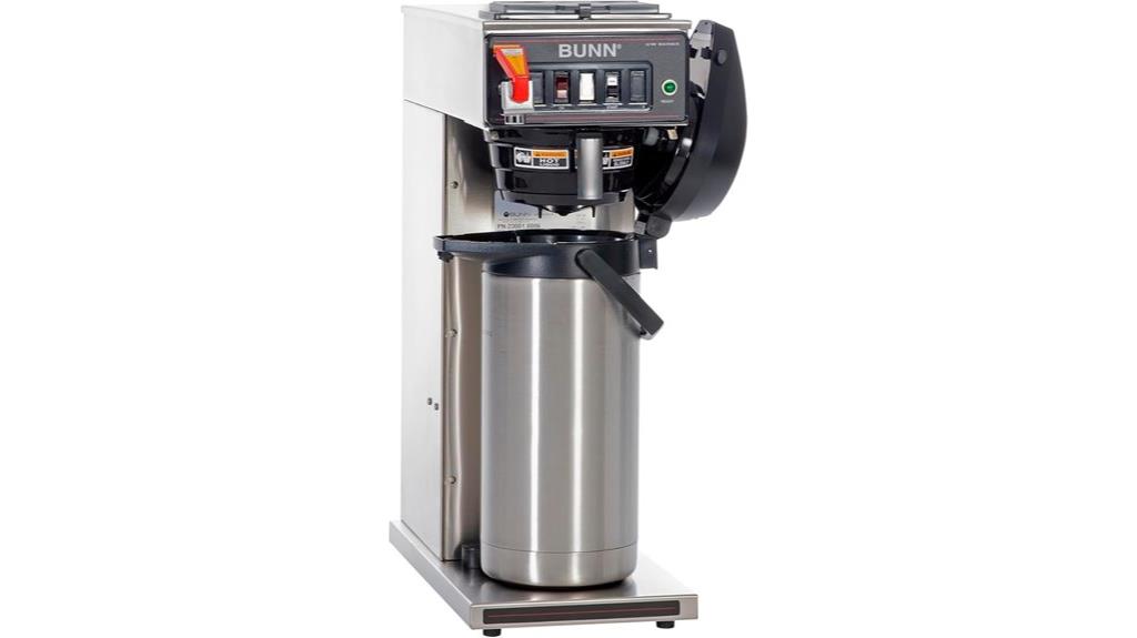 commercial airpot coffee brewer
