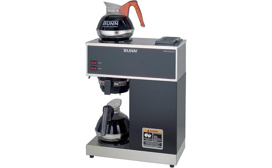 commercial coffee brewing system