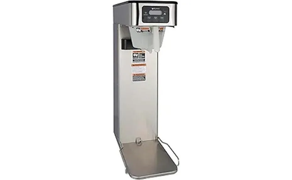 commercial tea brewing efficiency