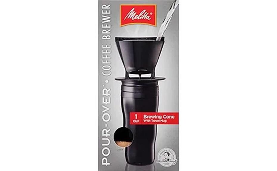 compact efficient coffee brewer
