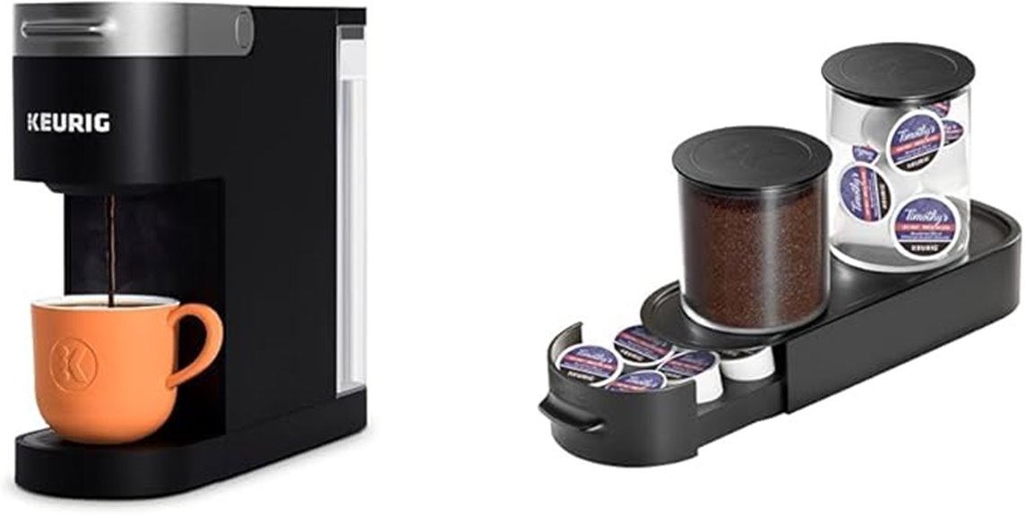compact efficient coffee maker