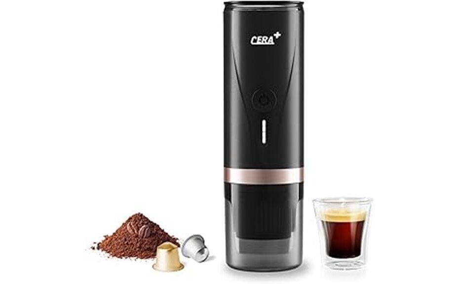 compact electric espresso maker