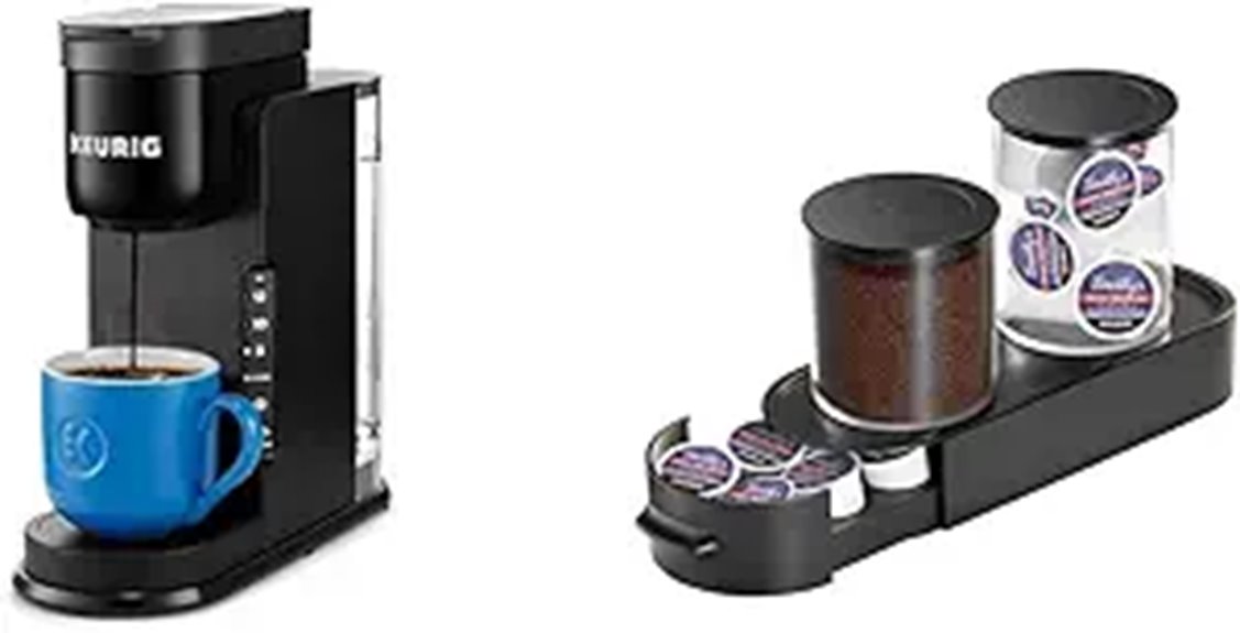 compact fast single serve brewing