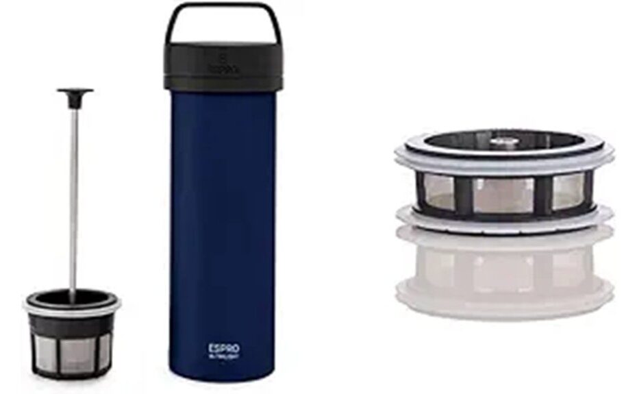 compact french press design