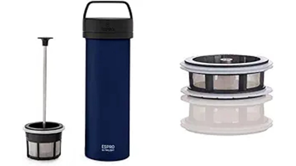 compact french press design