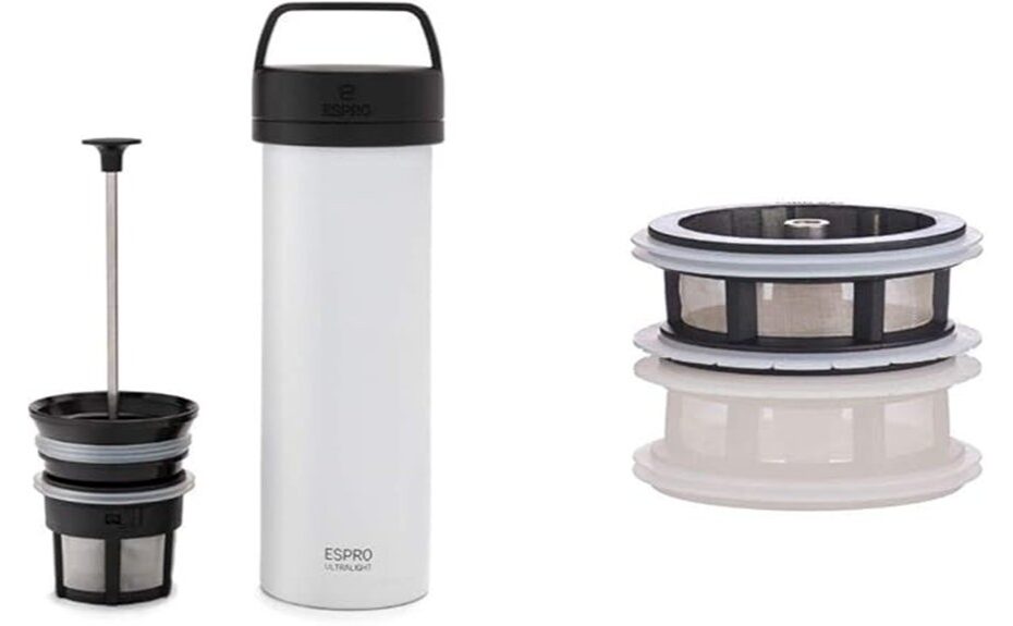 compact lightweight french press