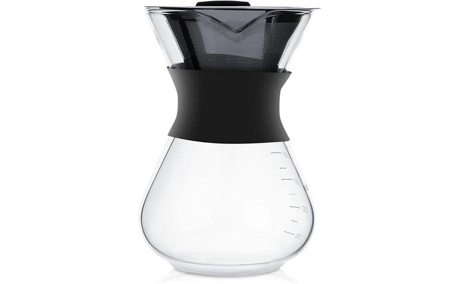 compact manual coffee brewer