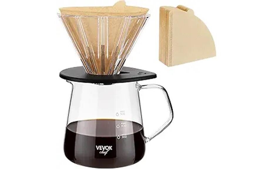 compact manual coffee brewer