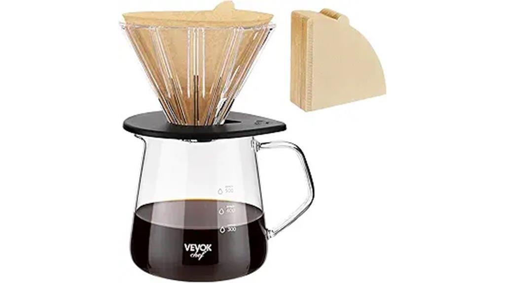 compact manual coffee brewer