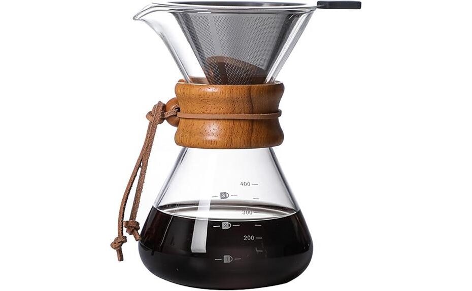 compact manual coffee brewing