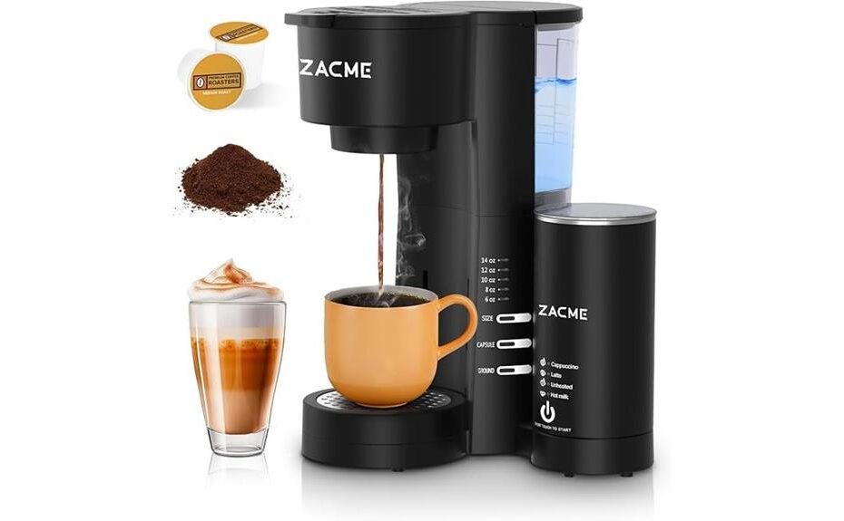 compact multi function coffee machine
