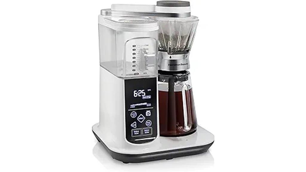 compact pour over coffee maker