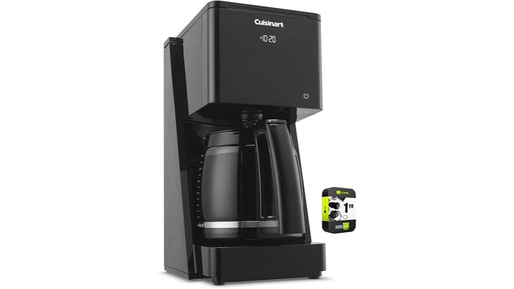 compact programmable coffee maker