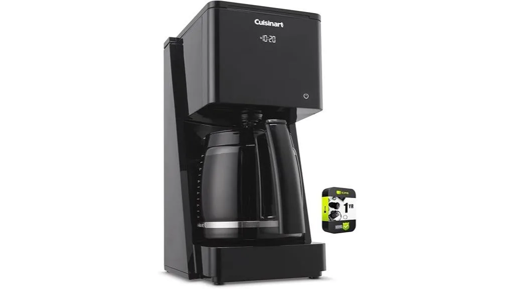 compact programmable coffee maker