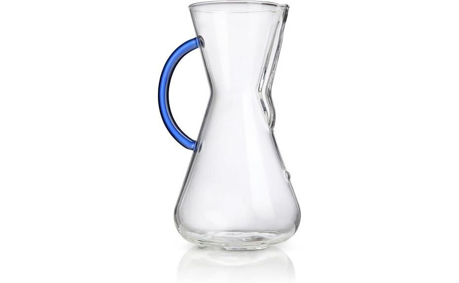 compact sapphire chemex brewer