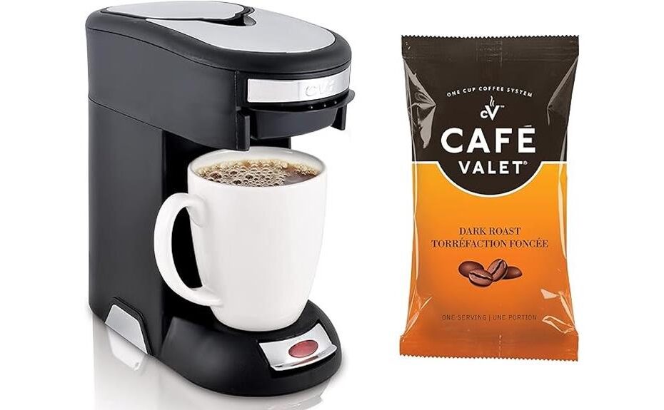 compact single serve brewer