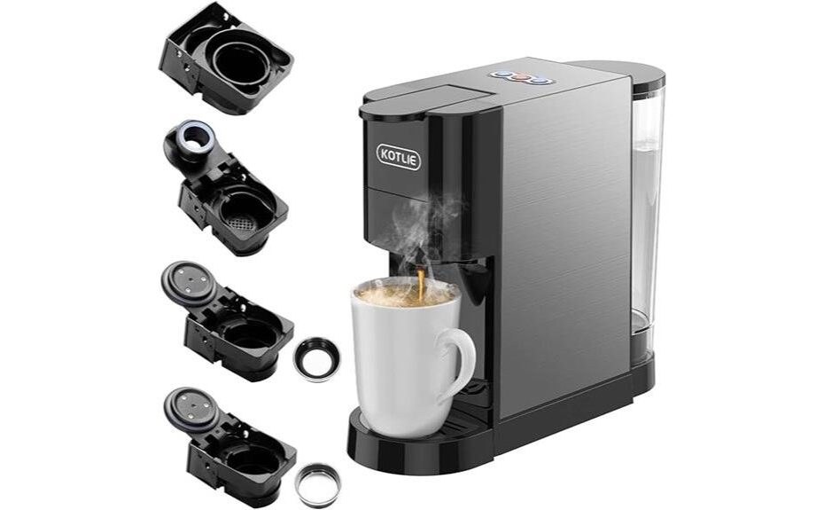 compact single serve brewer