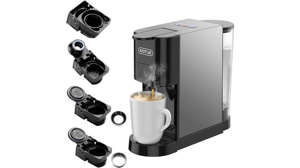compact single serve brewer