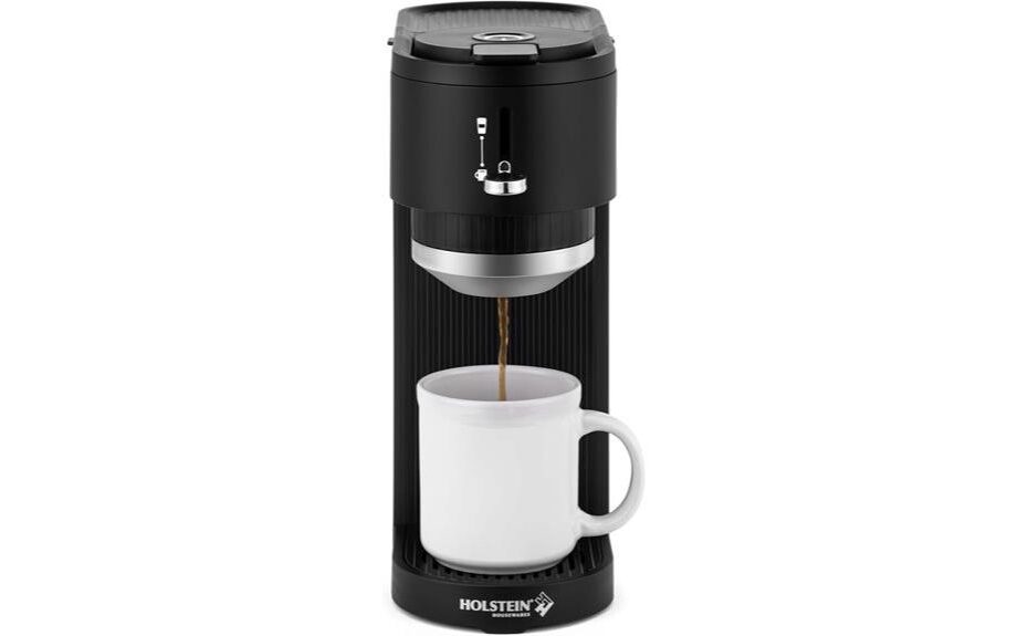 compact single serve brewer