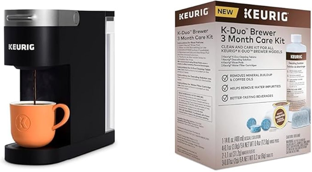 compact single serve brewer
