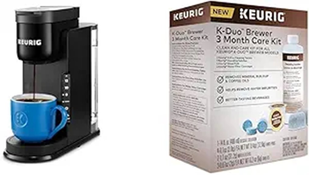 compact single serve brewer