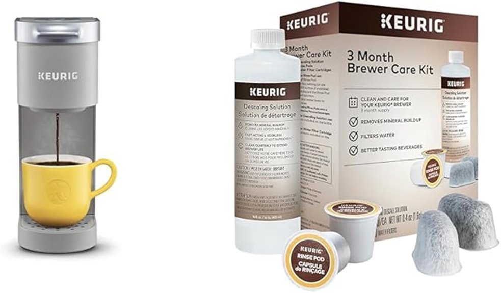 compact single serve brewer