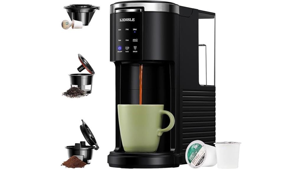 compact single serve brewer