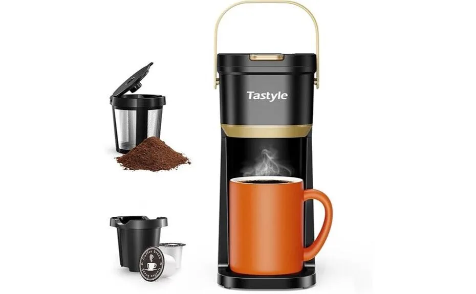 compact single serve brewing