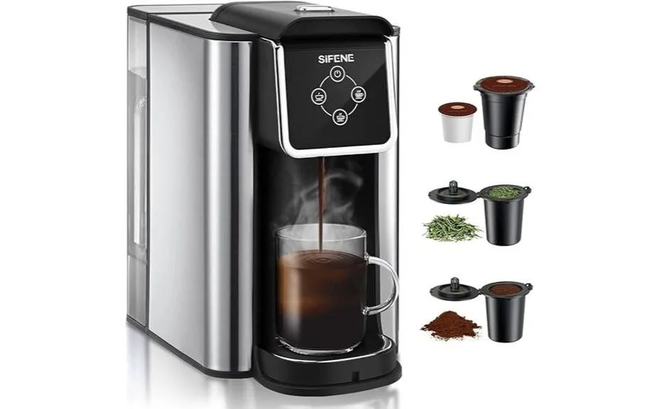 compact single serve coffee
