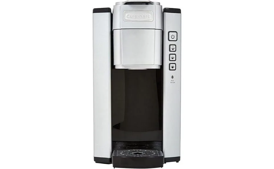 compact single serve coffeemaker design