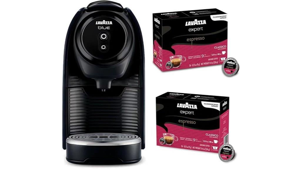 compact stylish espresso focused design