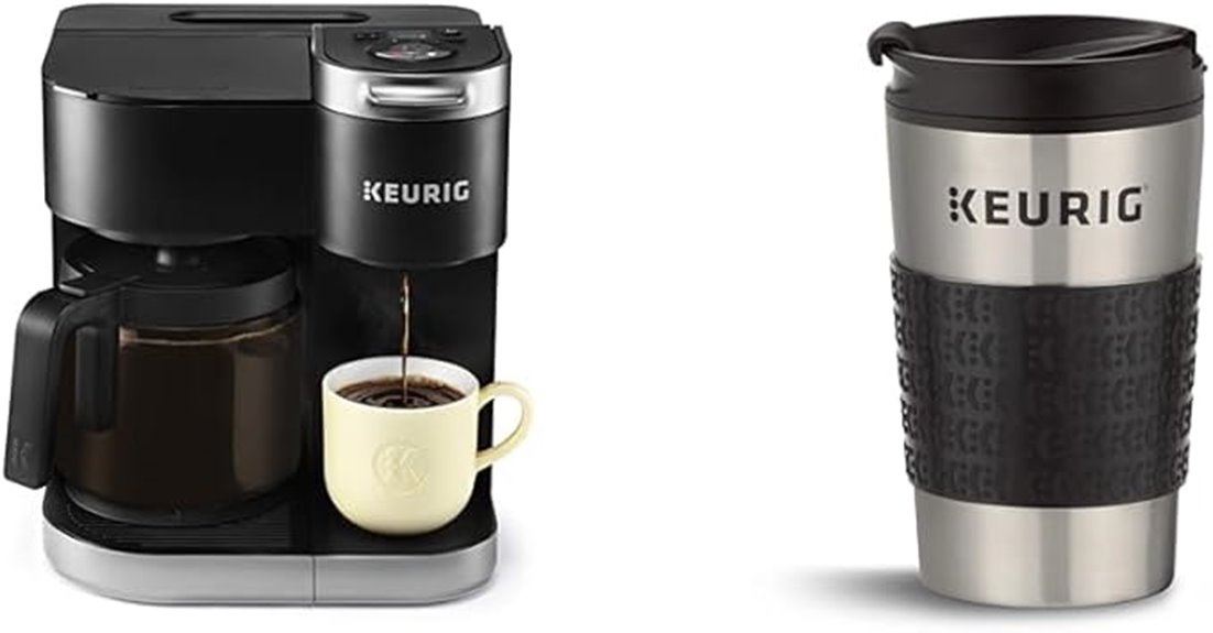 compact versatile coffee brewer