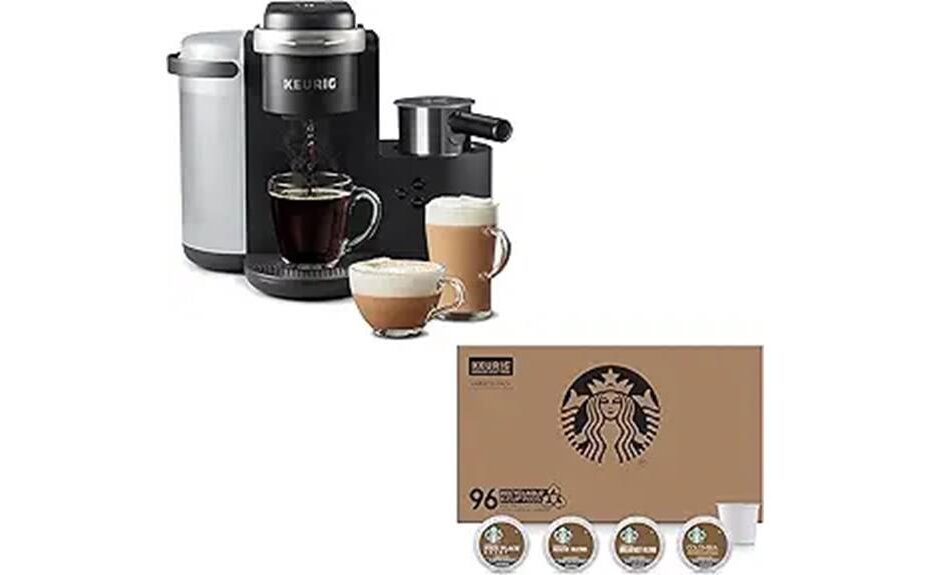 compact versatile coffee machine